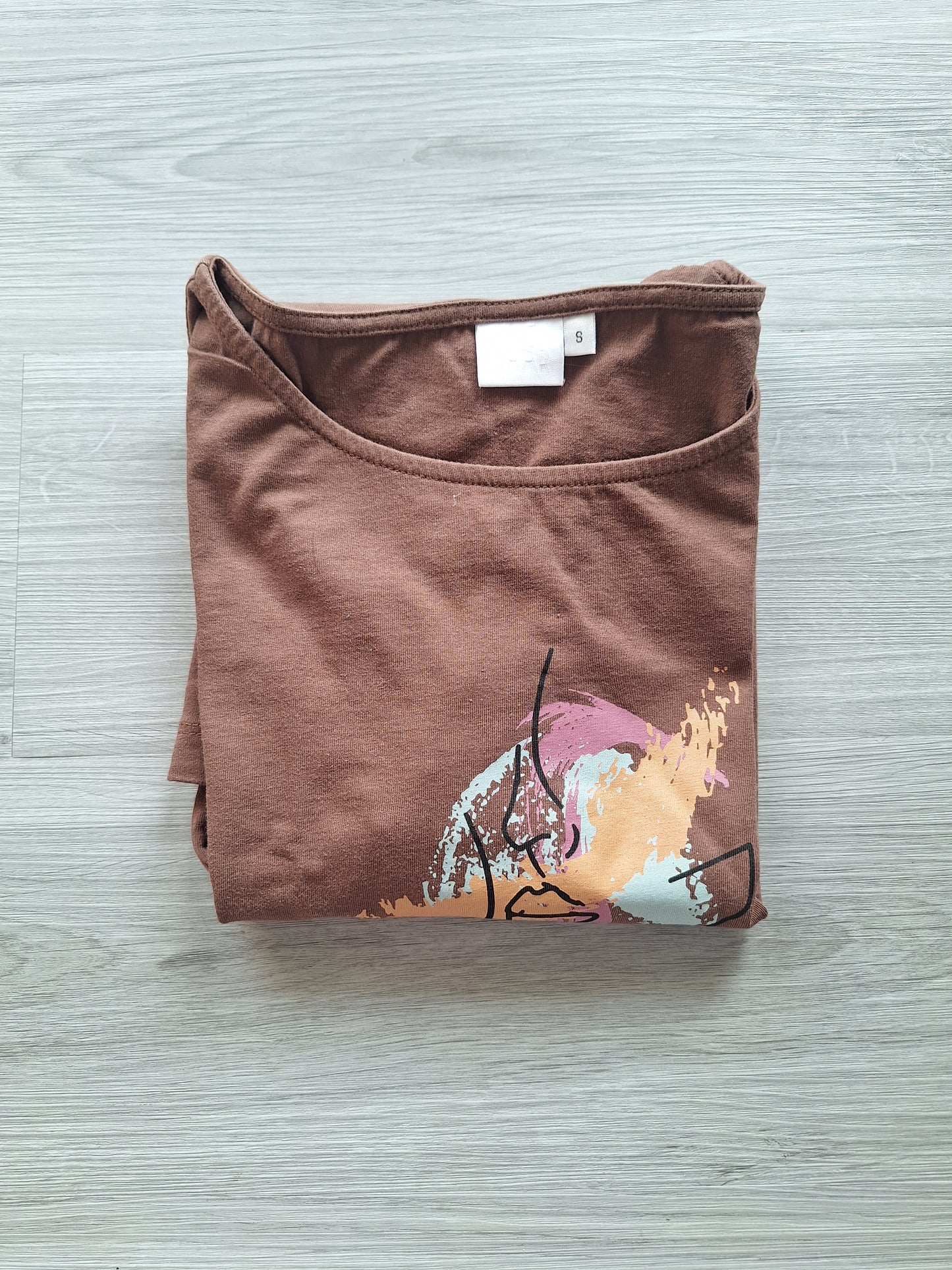 Reken Maar Longsleeve Gesichtsprint 36