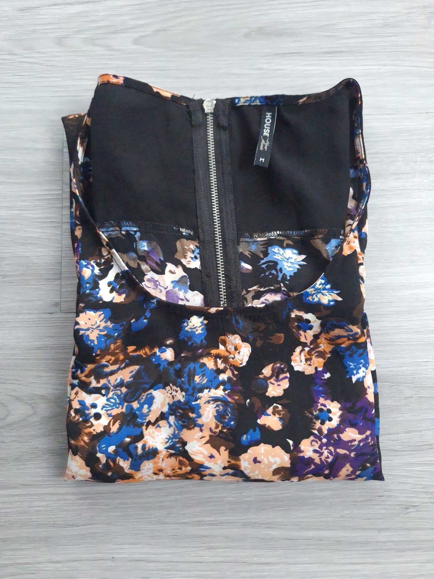 House Chiffonkleid Blumenprint 38