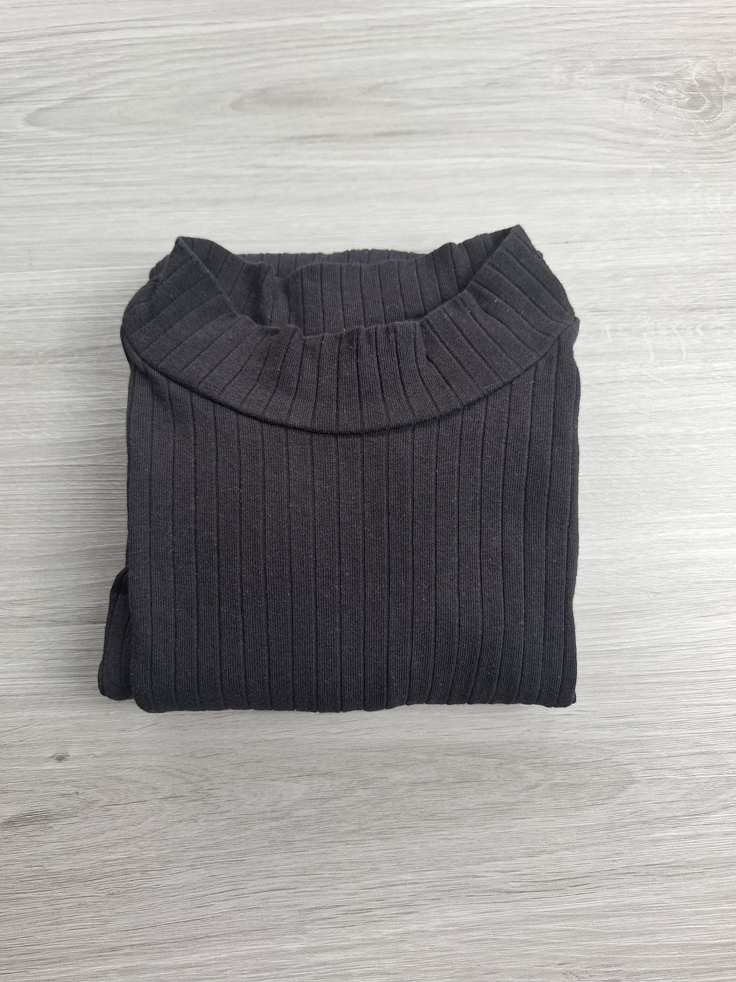 Shein Rippshirt Puffärmeln 36