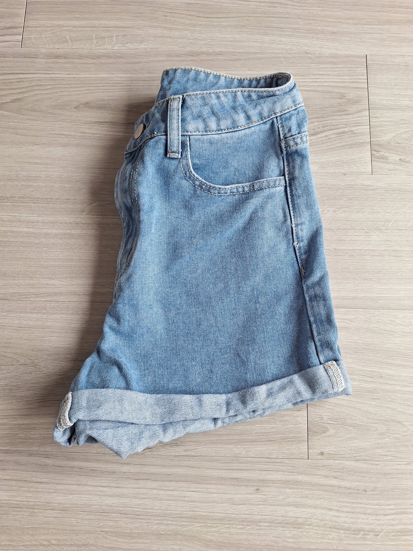 Shein High Waist Jeansshorts 36