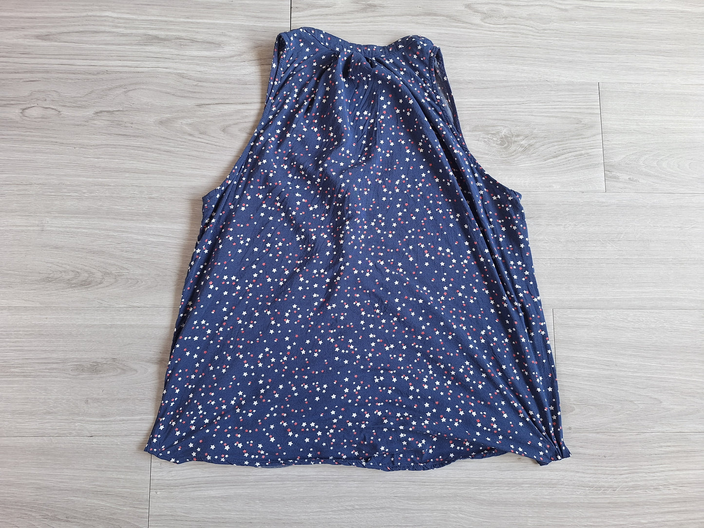 Mango Blusentop Sternenmuster 34