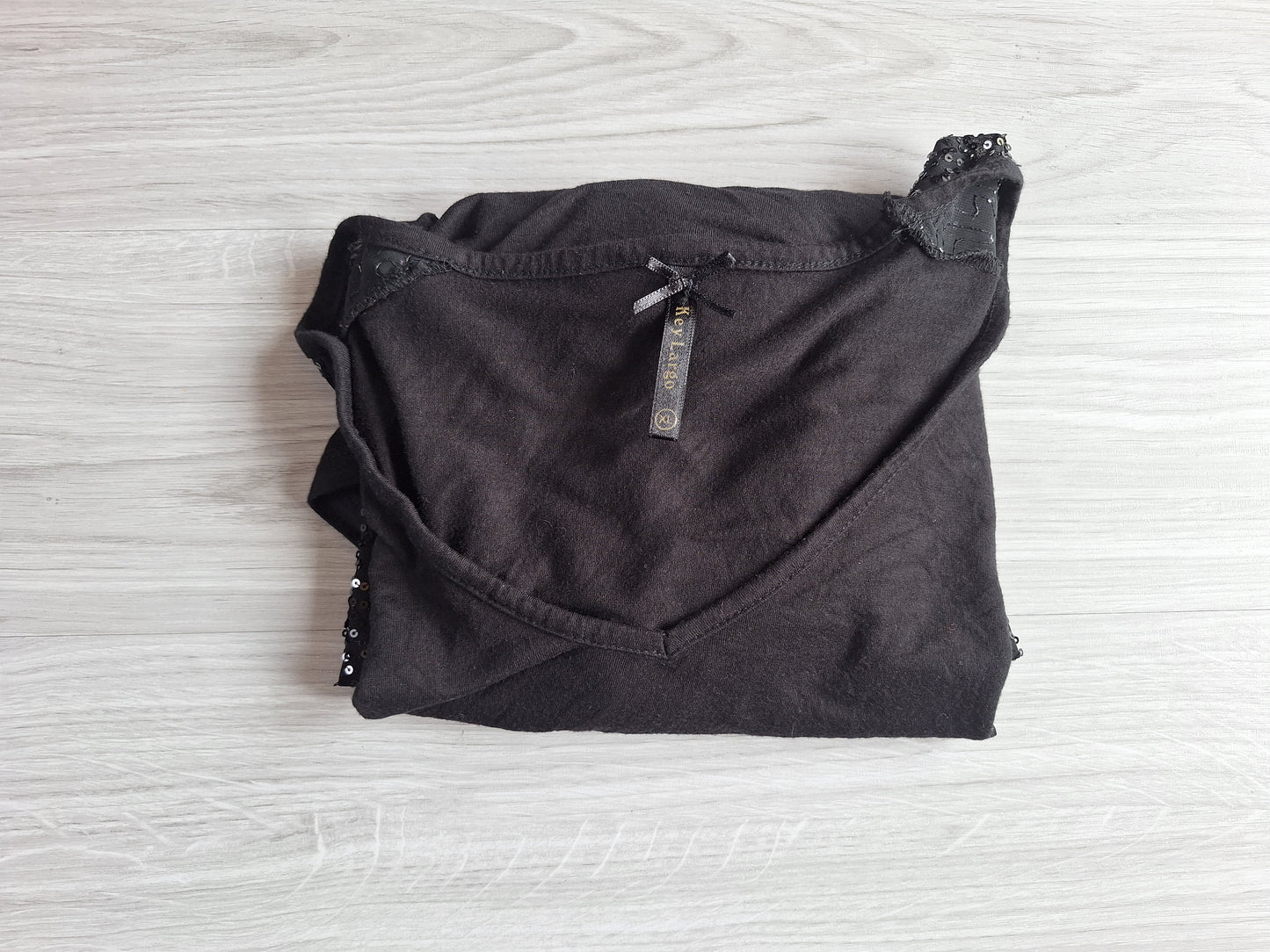 Ley Largo Langarmshirt Pailletten 42