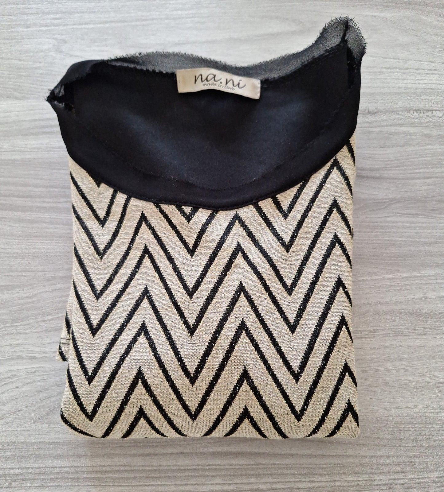 Na-Ni Strickkleid Zickzack 38