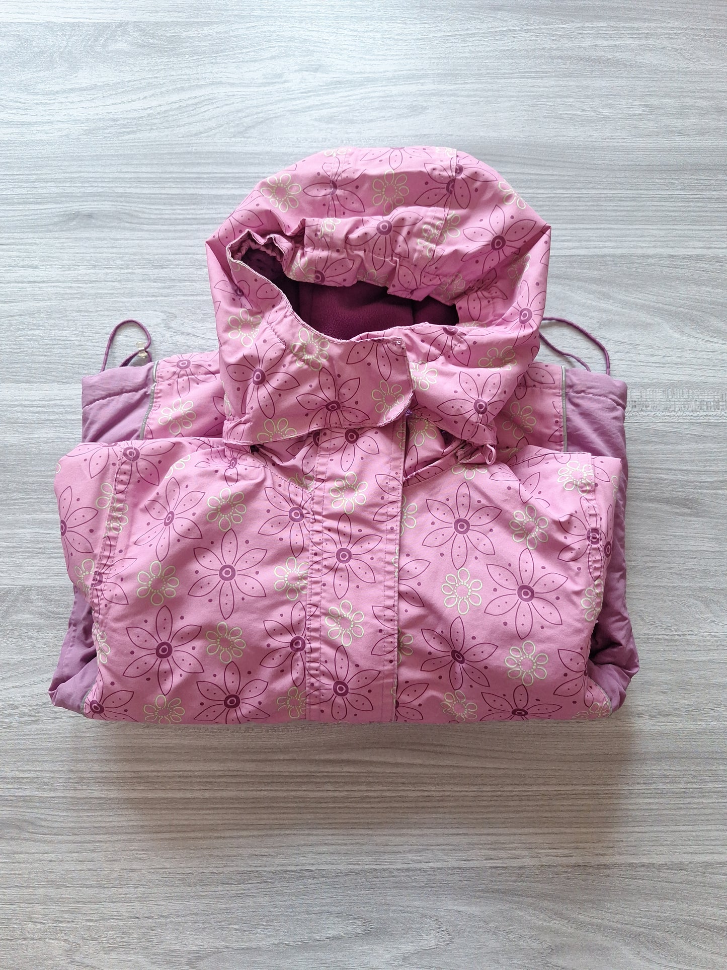 TCM Winterjacke Blumen 98/104