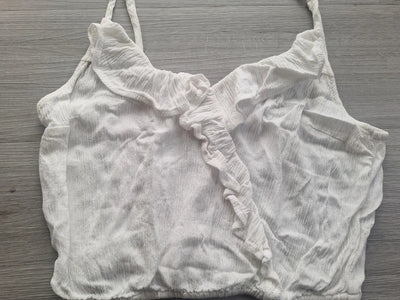 Tally Weijl Crop Top Rüschen 36