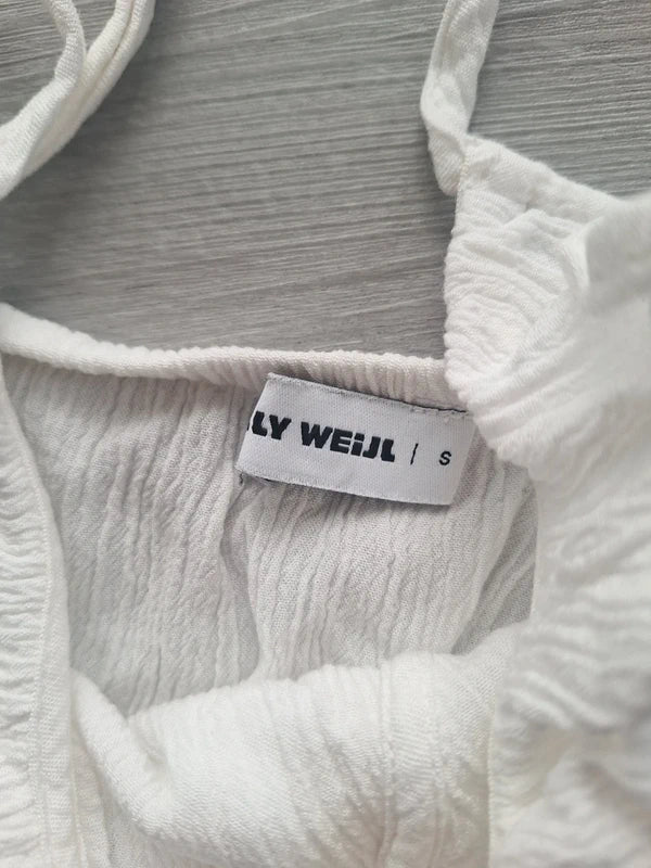 Tally Weijl Crop Top Rüschen 36