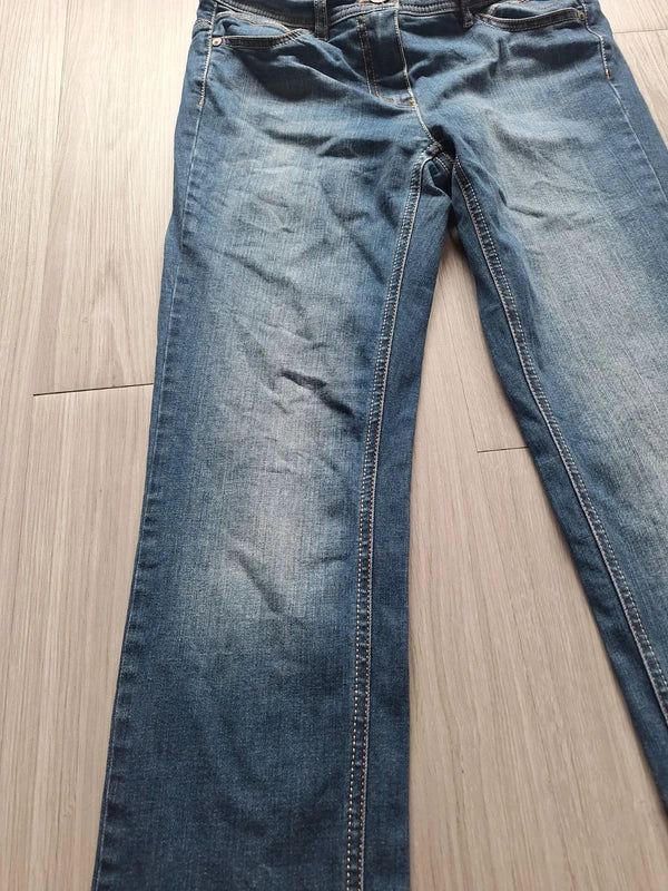 Taifun Straight Fit Jeans Low Waist 34