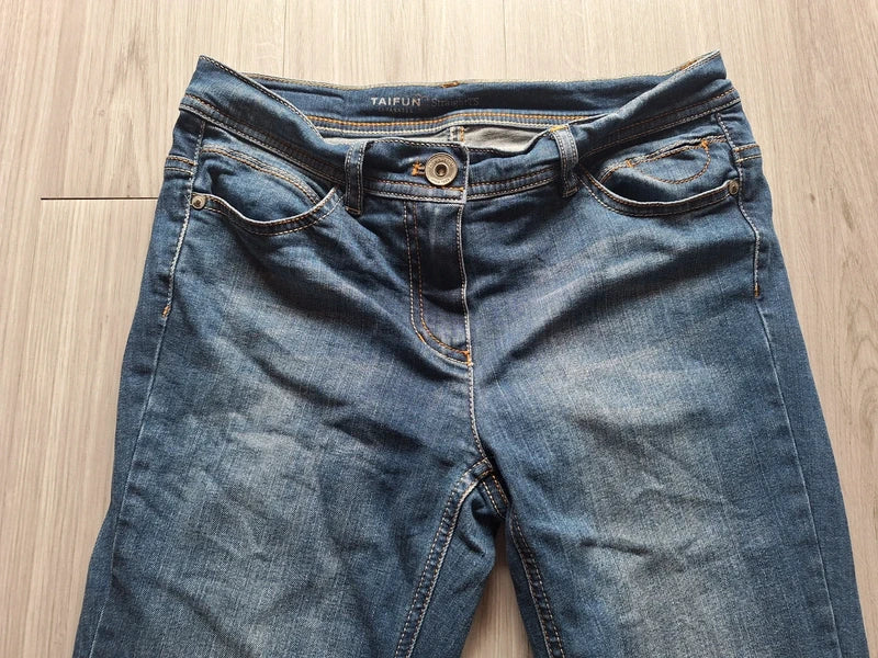 Taifun Straight Fit Jeans Low Waist 34