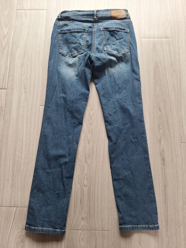 Taifun Straight Fit Jeans Low Waist 34