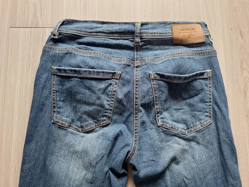 Taifun Straight Fit Jeans Low Waist 34