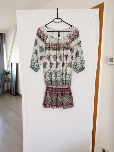 Colours Boho Kleid Ethnomuster 36