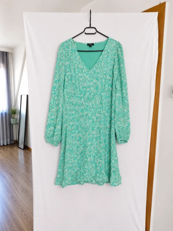 C&A Kleid Blumenmuster 38