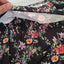 Amisu Carmenbluse Blumen 38
