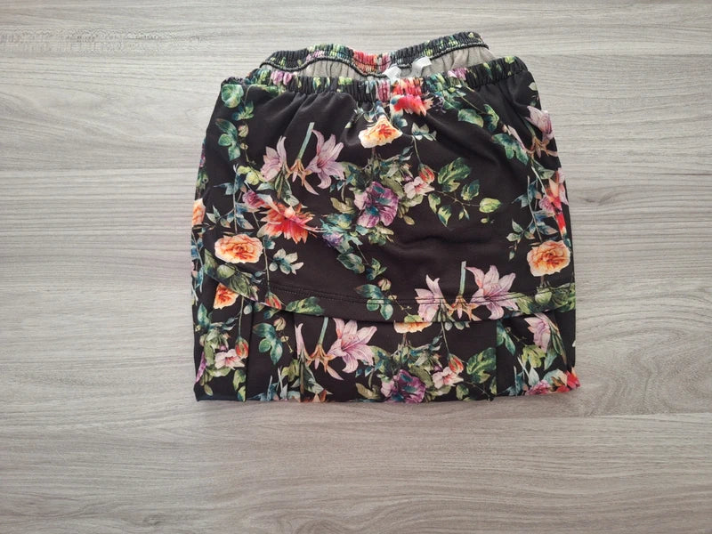Amisu Carmenbluse Blumen 38