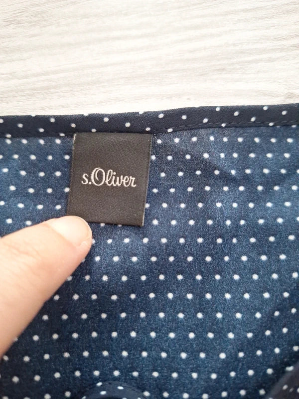 S.Oliver Chiffonbluse Punkte 38