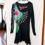 Desigual Kleid Strassprint 36