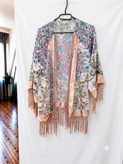 River Island Kimono Fransen 38