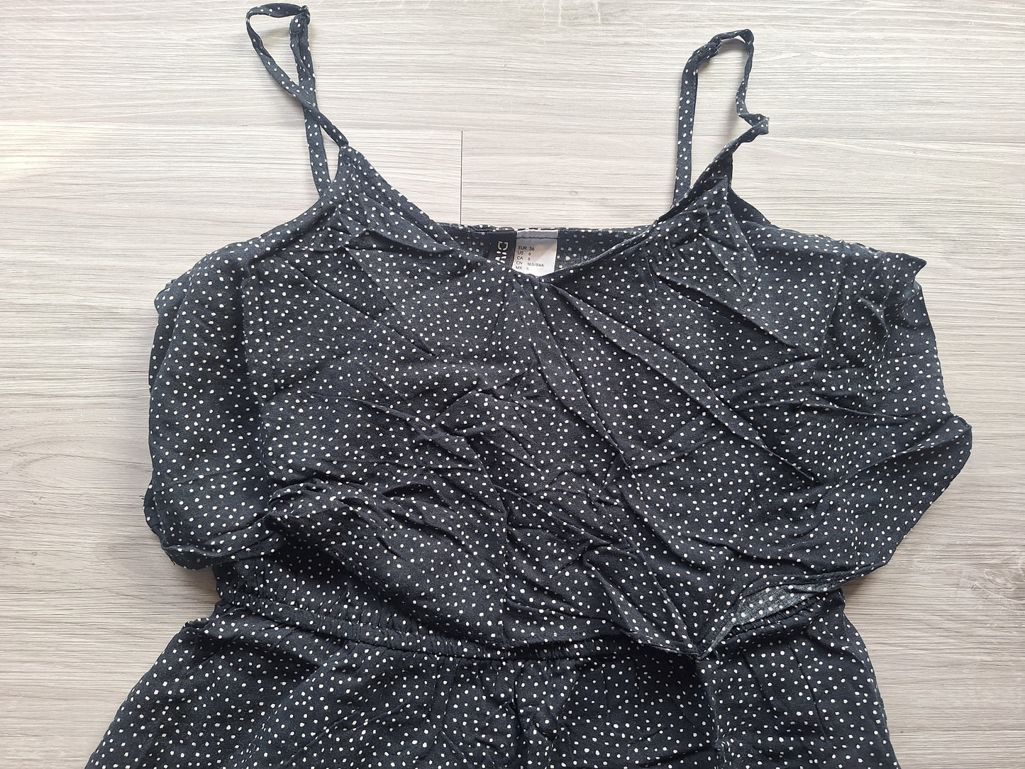 H&M Divided Volantkleid 36