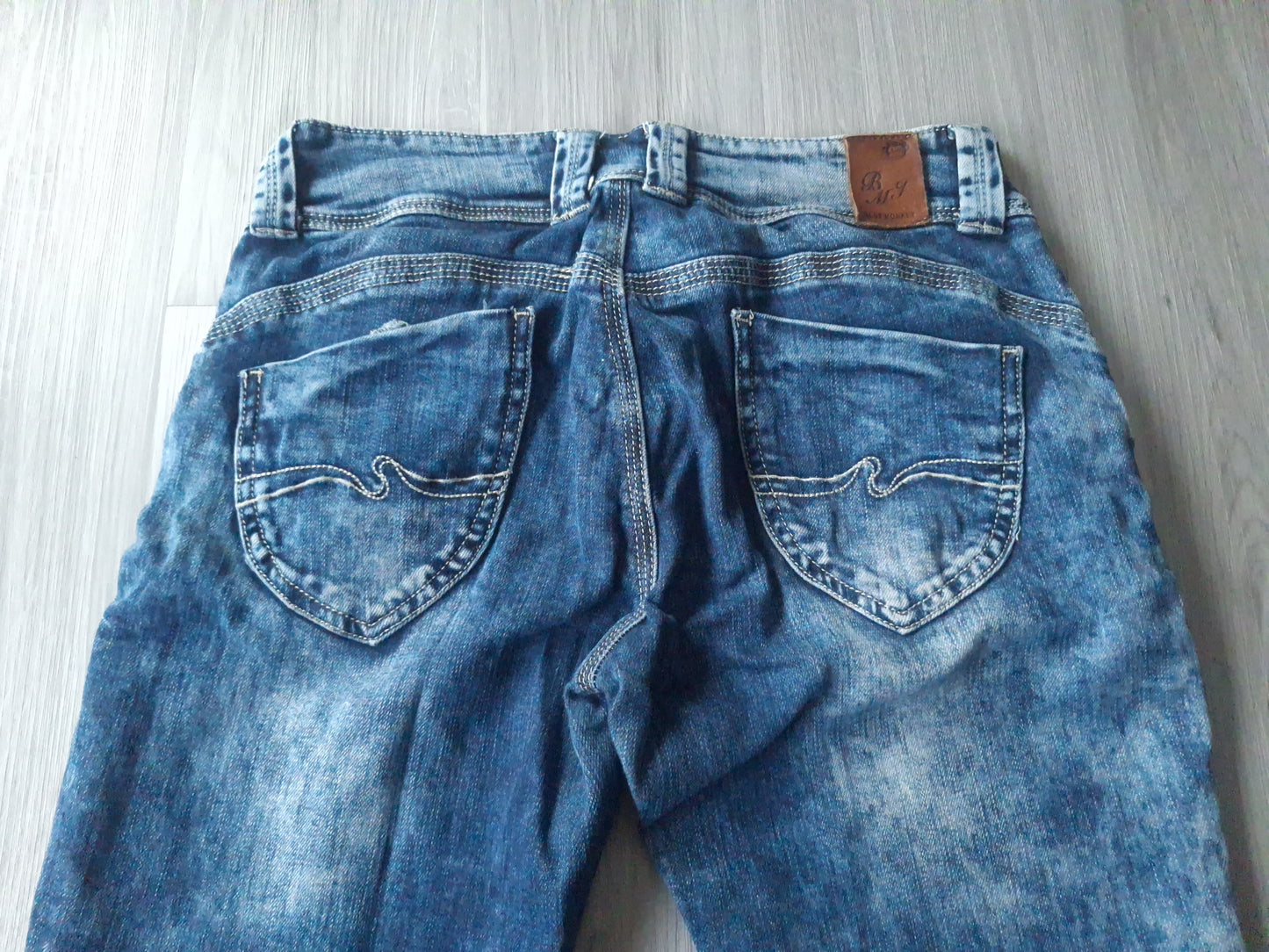 Blue Monkey Slim Fit Röhrenjeans W29 L32 36