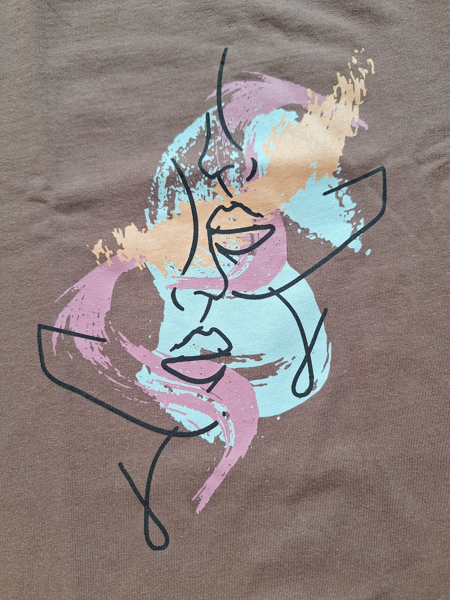 Reken Maar Longsleeve Gesichtsprint 36