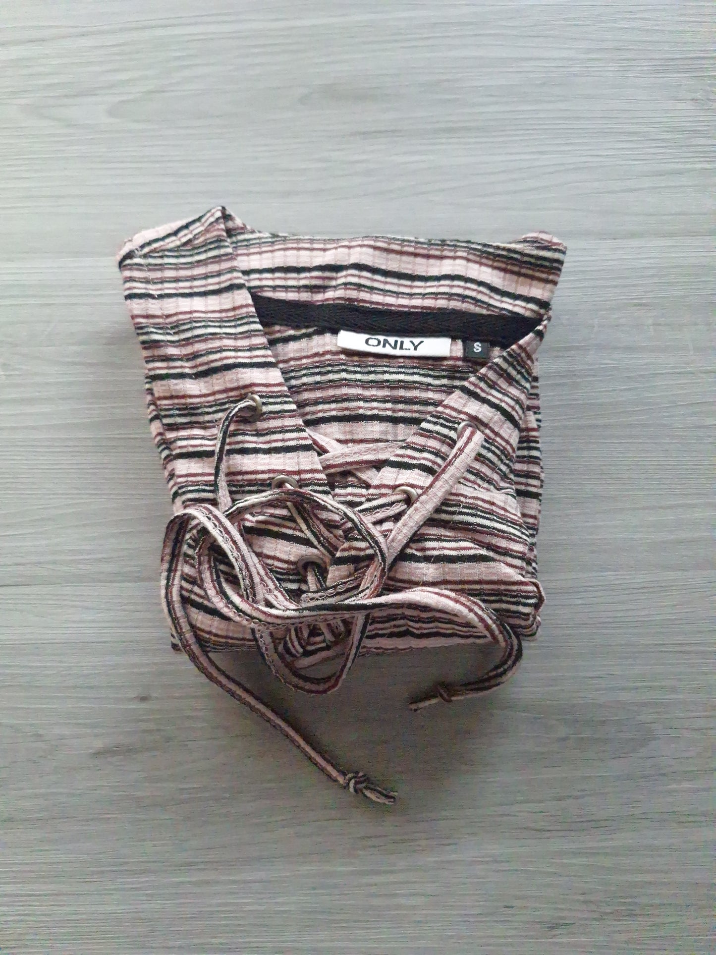 ONLY Longshirt Lace-Up Ausschnitt 36