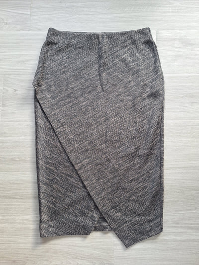 H&M Asymmetrischer Midirock 36