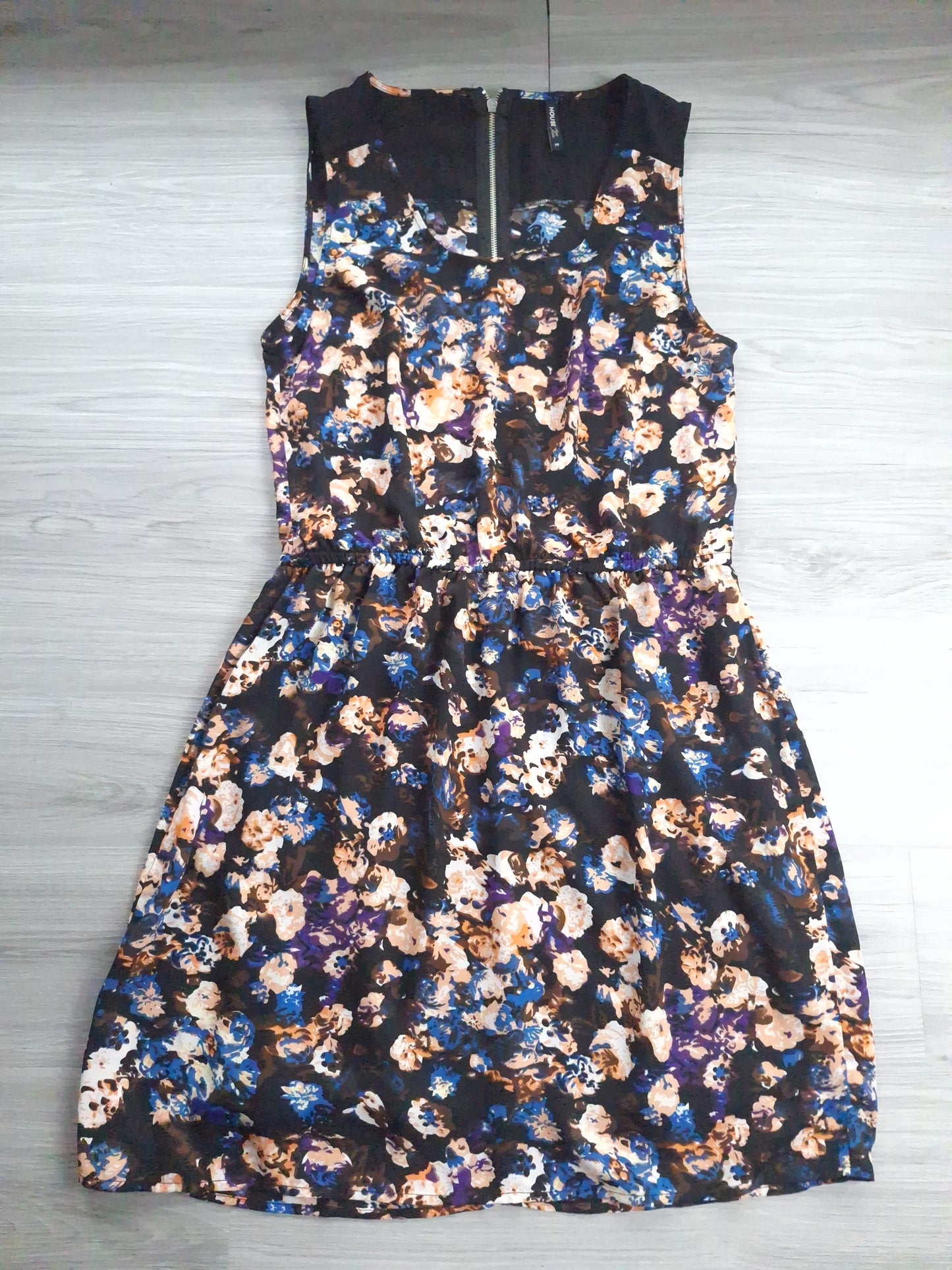 House Chiffonkleid Blumenprint 38