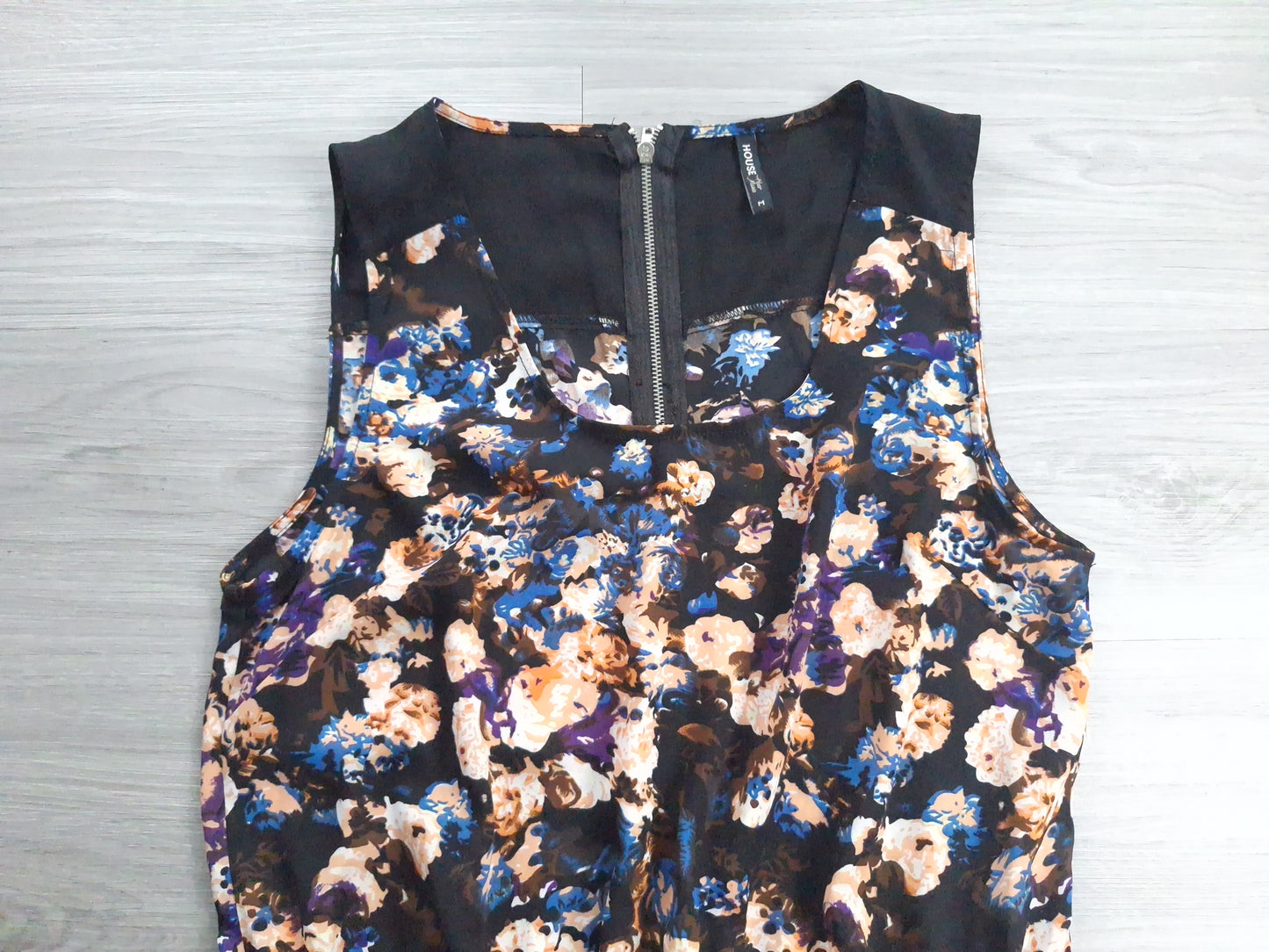 House Chiffonkleid Blumenprint 38