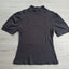 Shein Rippshirt Puffärmeln 36