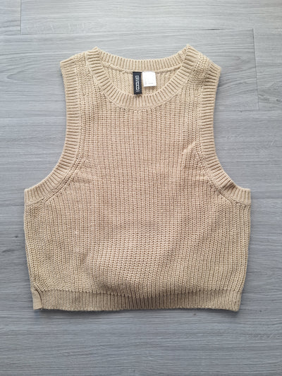 H&M Stricktop Rückenfrei 36