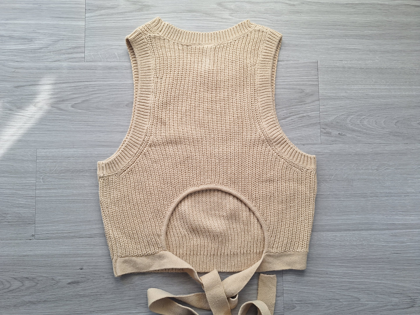 H&M Stricktop Rückenfrei 36