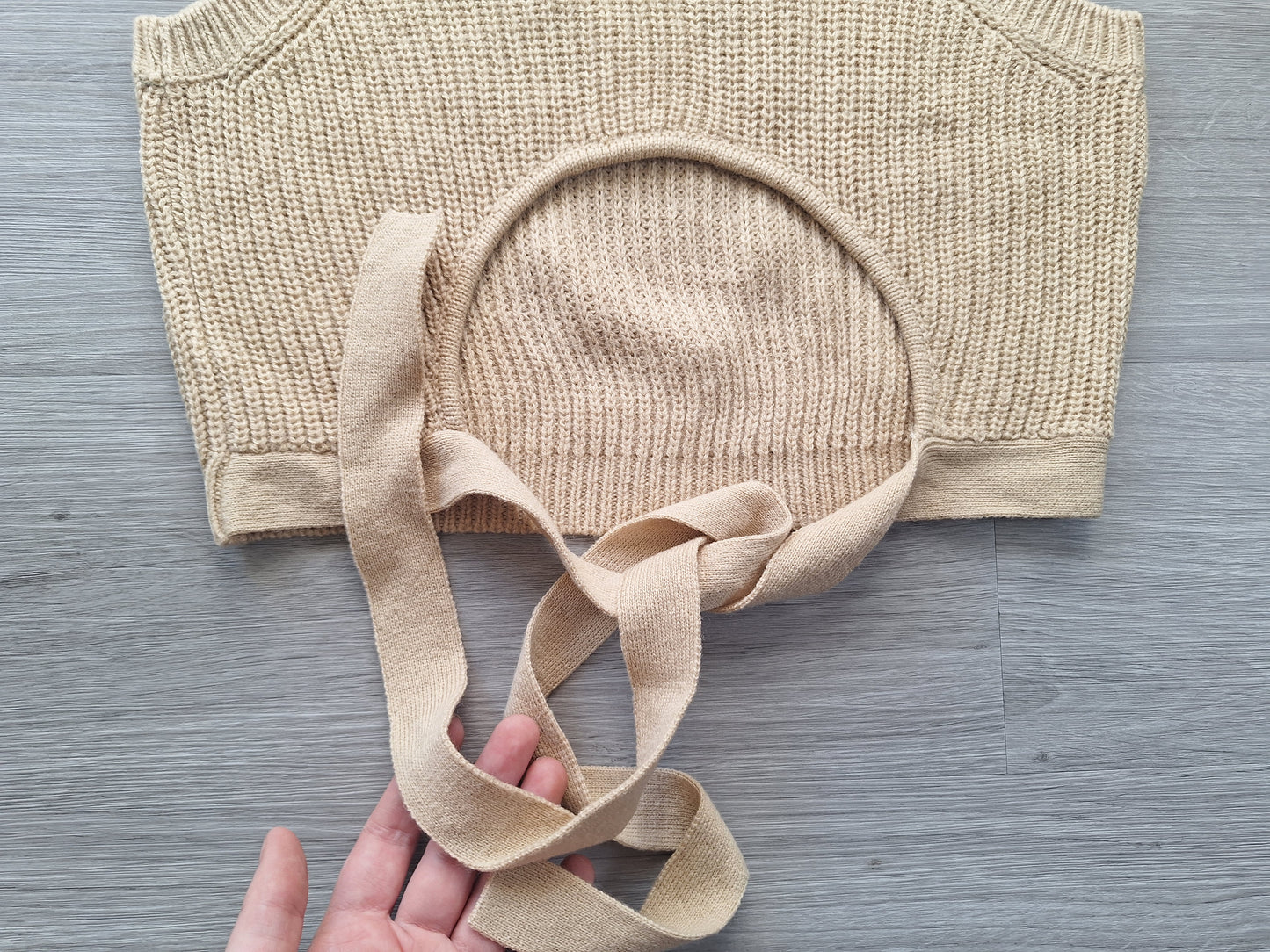 H&M Stricktop Rückenfrei 36