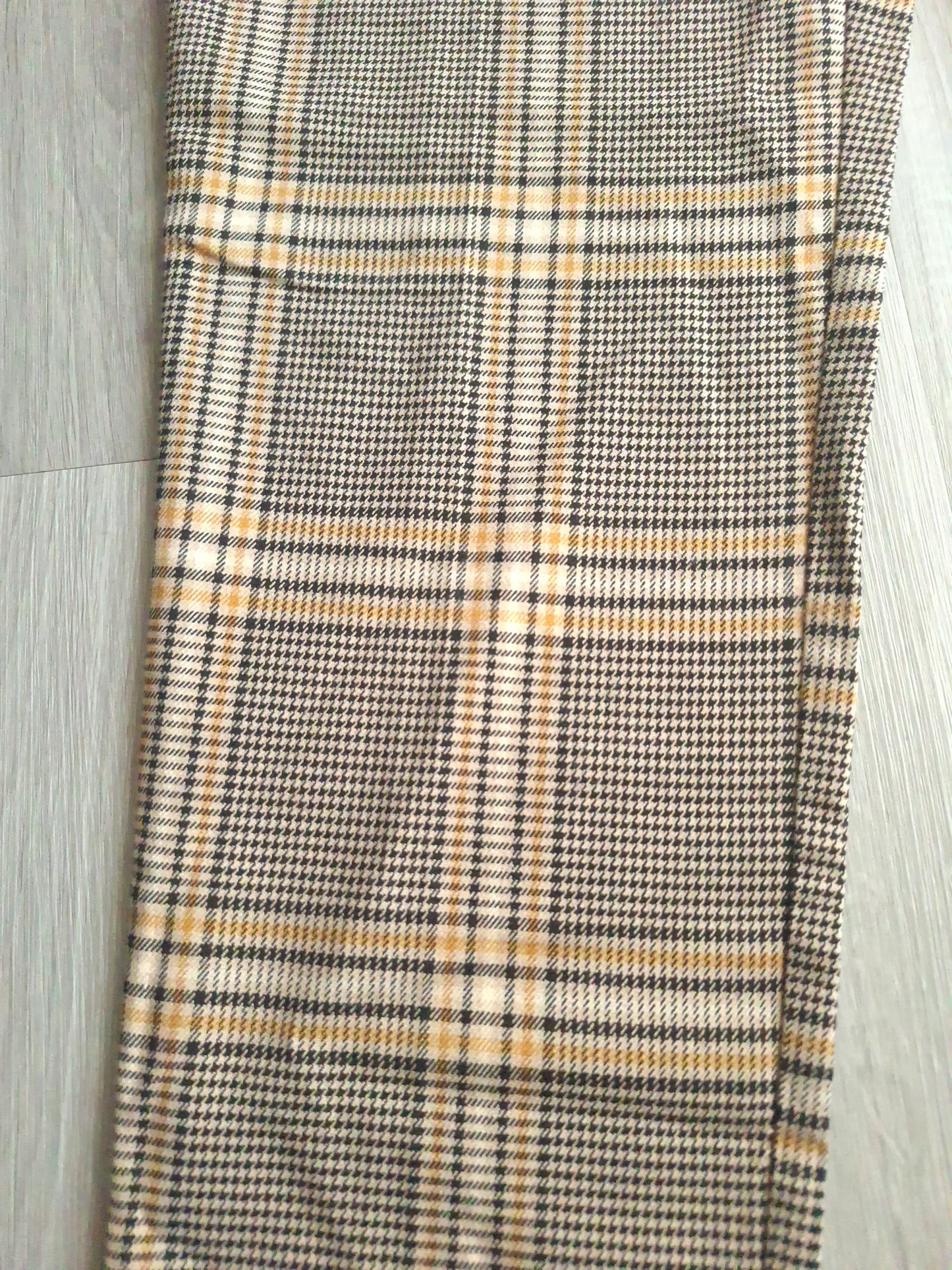 Yessica Slim Fit Stoffhose Karo 36