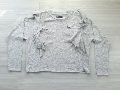 Bershka Rüschen Pullover 36