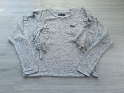 Bershka Rüschen Pullover 36