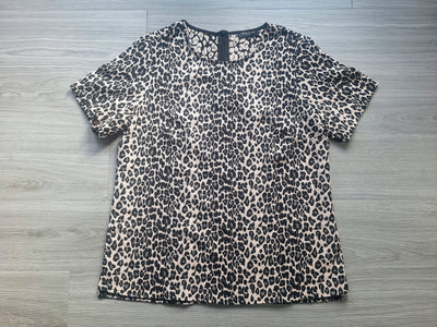 Lawrence Grey Blusenshirt Leopardenmuster 38