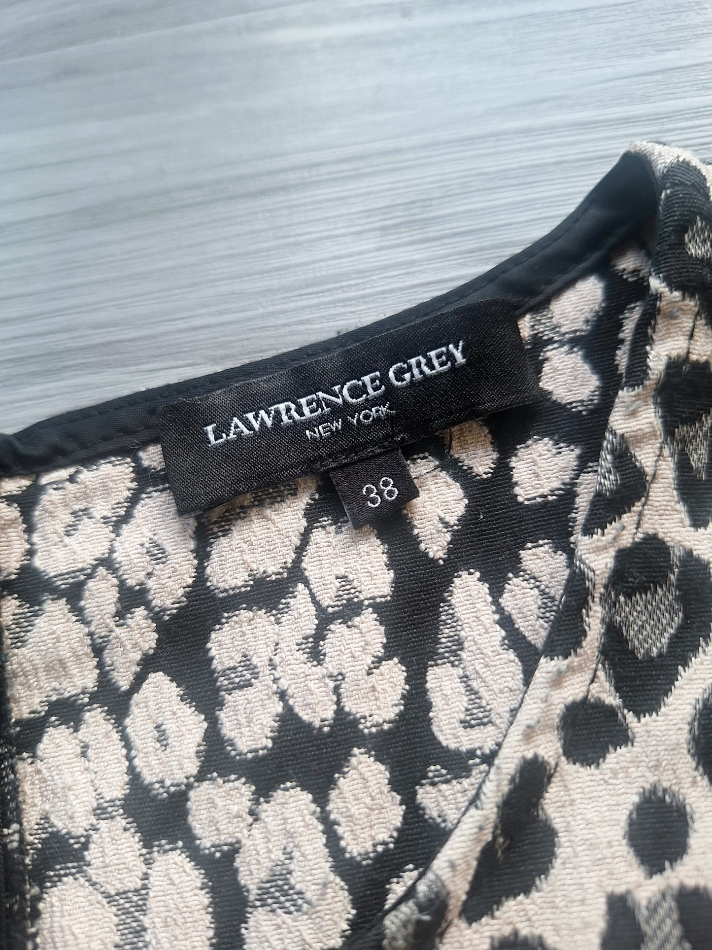 Lawrence Grey Blusenshirt Leopardenmuster 38