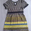 Lavand Strickkleid Musterkleid 36