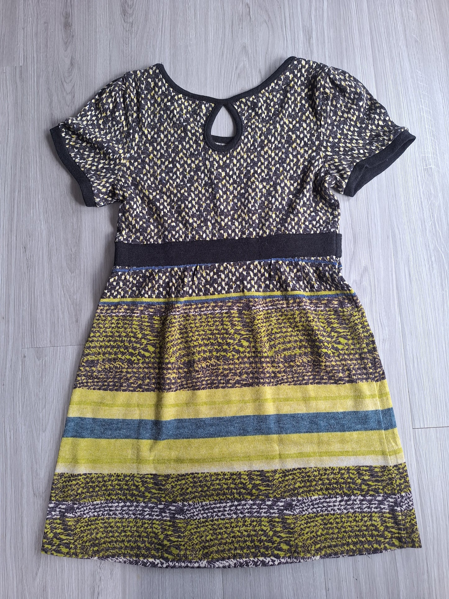 Lavand Strickkleid Musterkleid 36