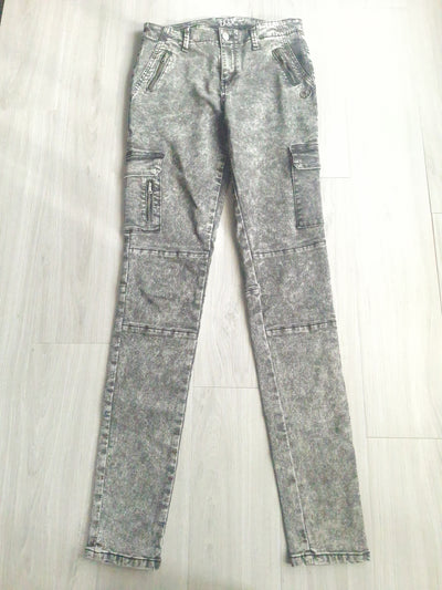 Peace & Love Cargo Jeans Acid Wash 36