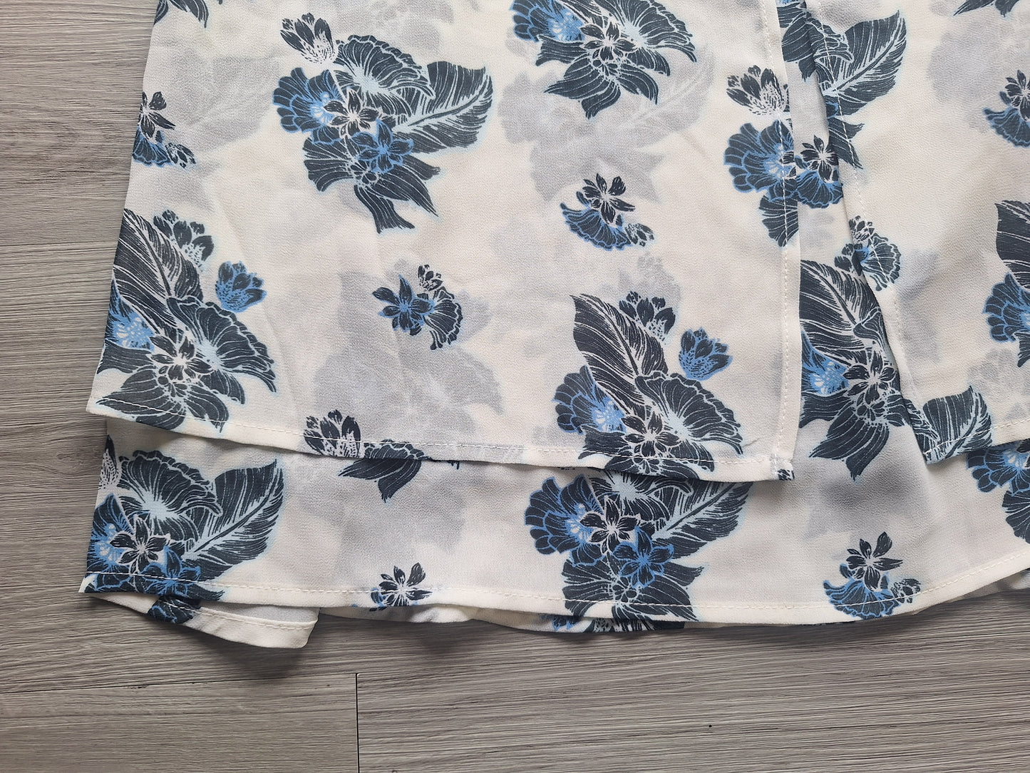 H&M Spaghettitop Blumenprint 36