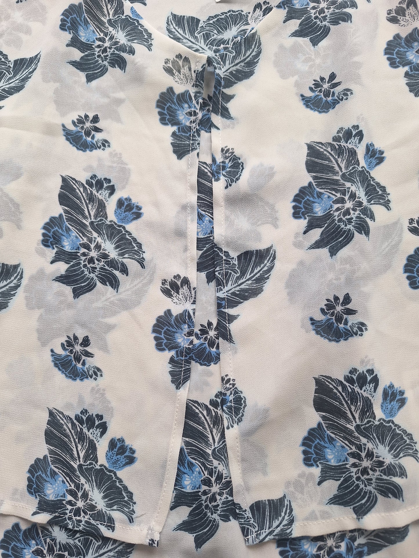 H&M Spaghettitop Blumenprint 36