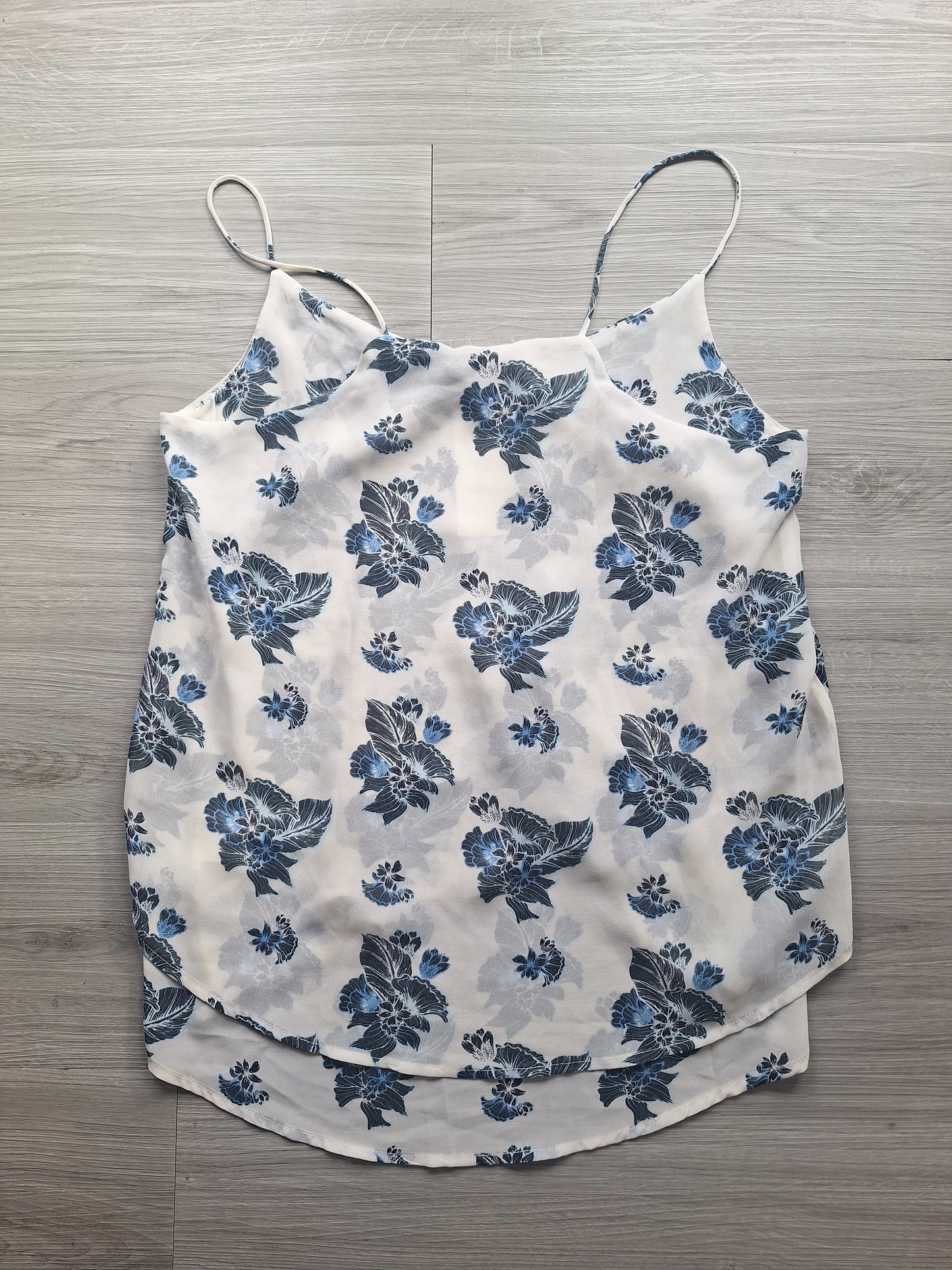 H&M Spaghettitop Blumenprint 36