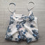 H&M Spaghettitop Blumenprint 36