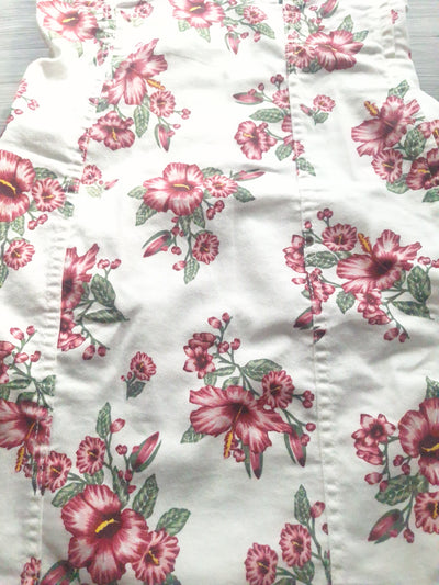 H&M Divided Bodycon Minikleid Blumenprint 38