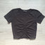 Zara Crop Shirt Raffung 36