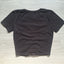 Zara Crop Shirt Raffung 36