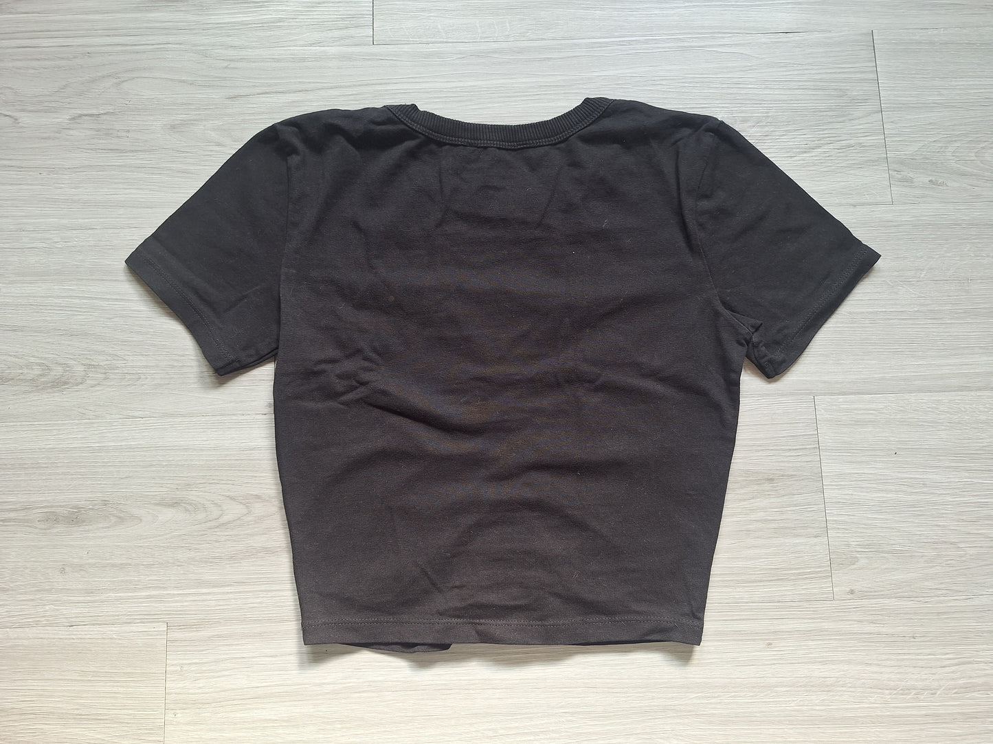 Zara Crop Shirt Raffung 36