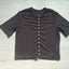 Shein Rippshirt Perlenknöpfen 38