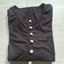 Shein Rippshirt Perlenknöpfen 38